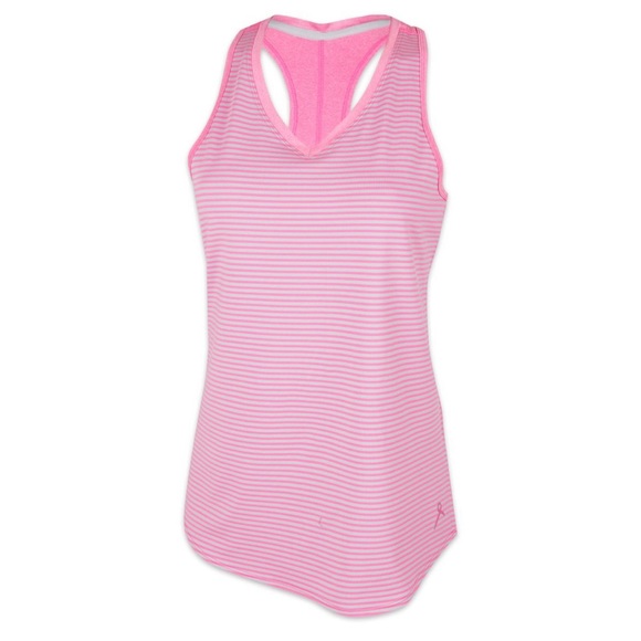 🌼 Running Room Women’s Pink Ribbon Run Tank and matching Run Skirt – Small - Picture 2 of 12